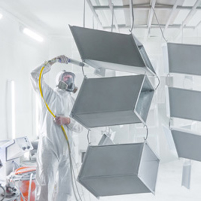 powder conveying & -coating